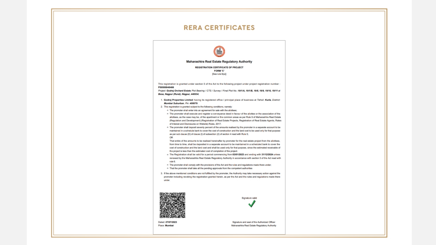 GODREJ ORCHARD ESTATE