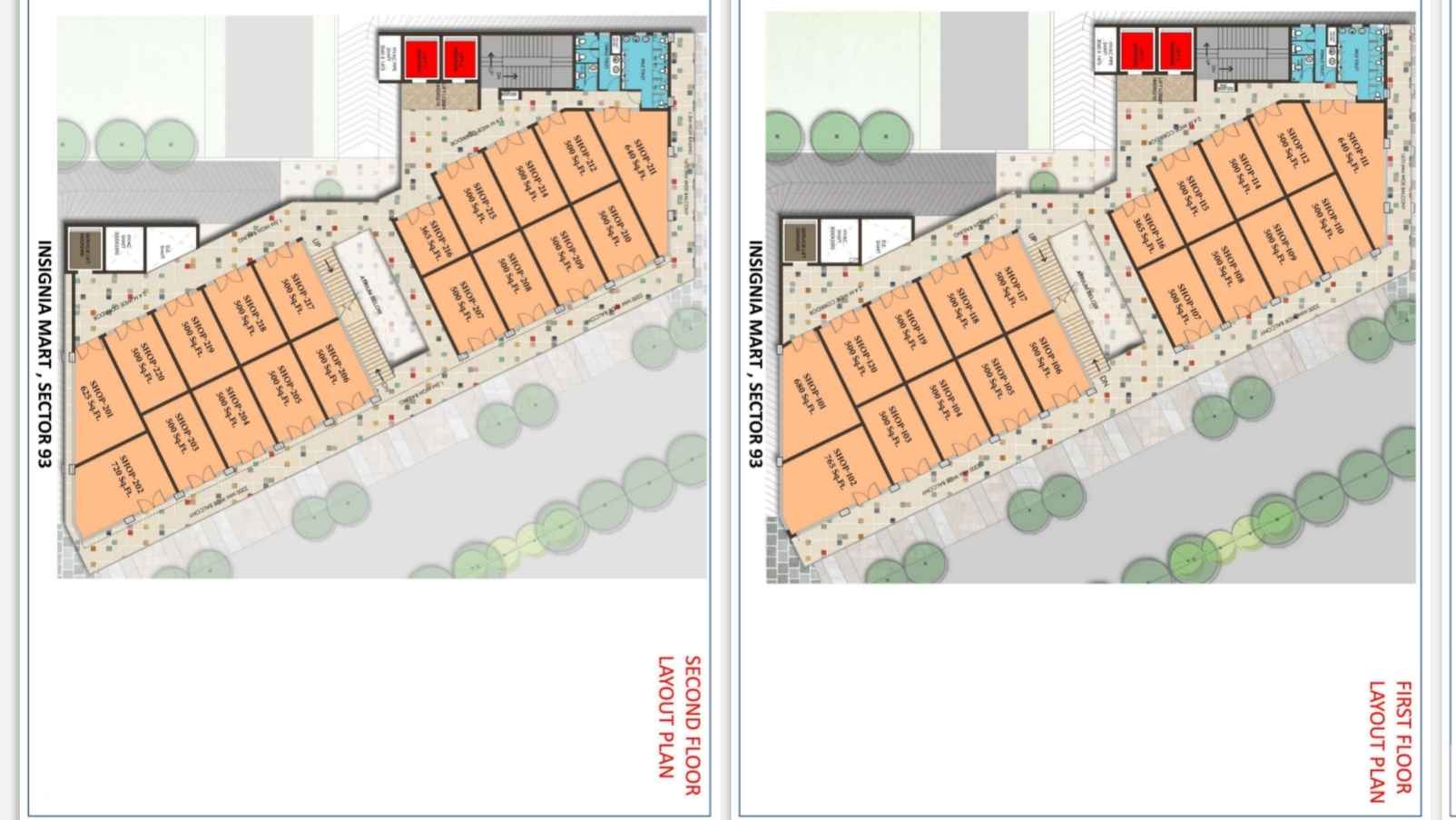ROF Insignia Mart / Commercial Project / Sector 93 / Gurgaon