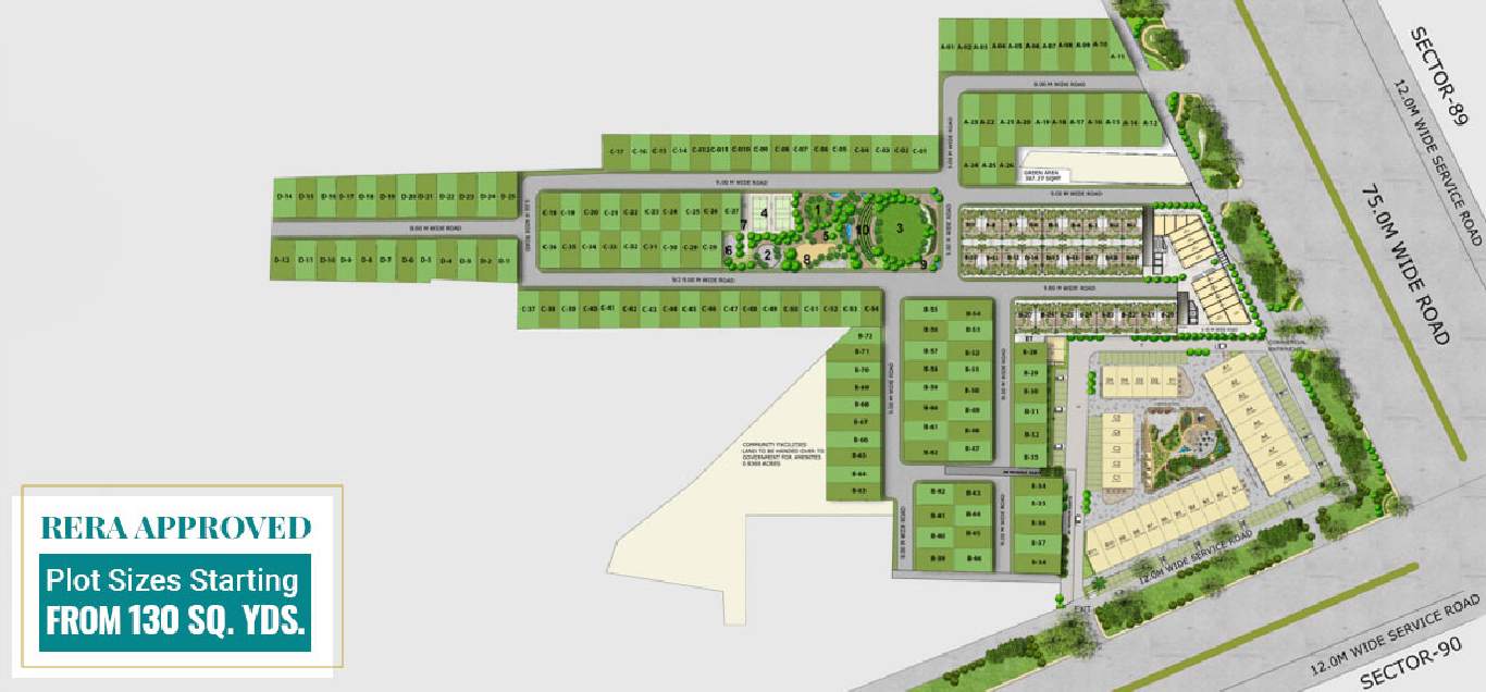 ROF INSIGNIA PARK / FLOORS / SECTOR 93